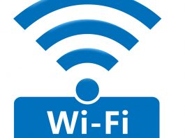 wifiありますのロゴを表示